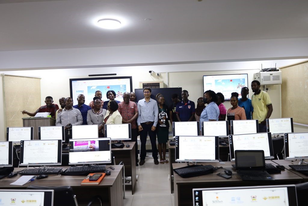 Over 40 Makerere staff undergo induction training on the Smart Classroom